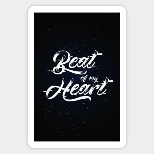 Beat Of My Heart | Typography & Lettering Sticker